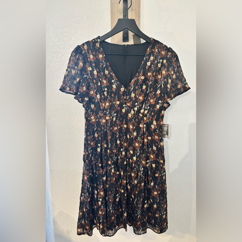 Kohl's Black and Nutmeg Dress